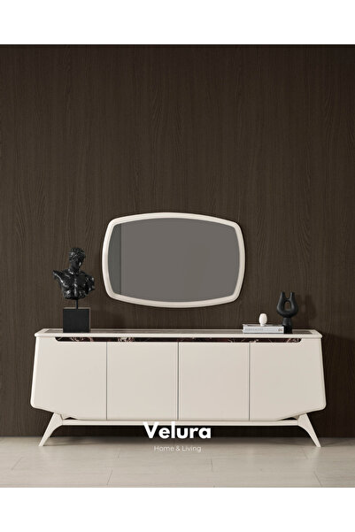 Velura Home & Living Balat Konsol (Ayna Dahil)