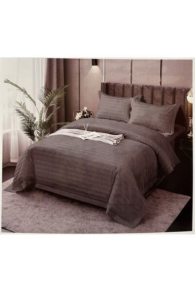 Casa Pucioasa Damask 4-Piece Duvet Cover Set with Stretchy