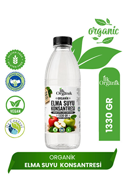 İLK ORGANİK ORGANİK ELMA SUYU KONSANTRESİ 1330 GR
