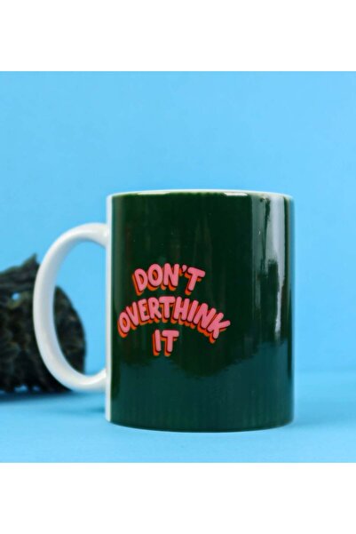 Gift Moda Over Thinking Design Ceramic Mug