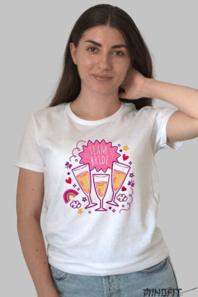 GILDAN Team Bride T-Shirt Ready To Celebrate And Shine