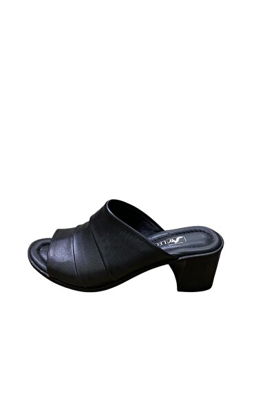 Legend Papuci de damă din piele naturală cu toc