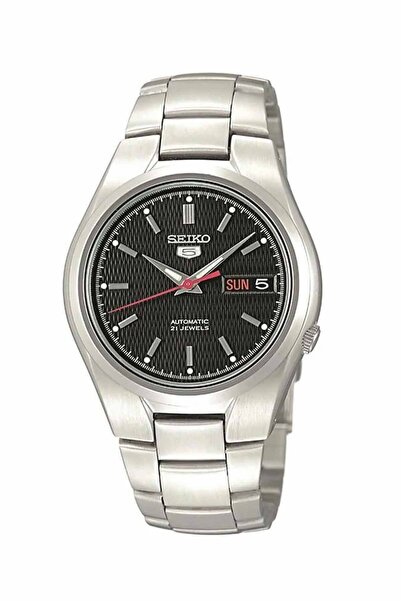 Seiko 5 Men's Automatic Watch with Analogue Display and Silver Stainless Stee...