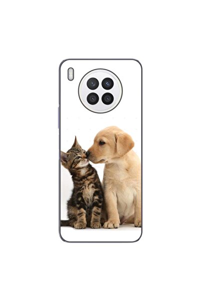 OEM Husa compatibila cu Huawei Nova 8i Silicon Gel Tpu Model Pisicuta Catelus...