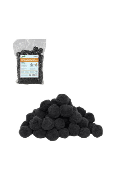 Selgot Bile filtrante negre 5cm pentru pompe de nisip 700g