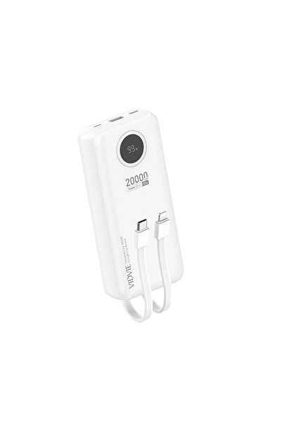 Vidvie باور بانك Energy PB7018 2 في 1 مع شاحن ثنائي الأسلاك