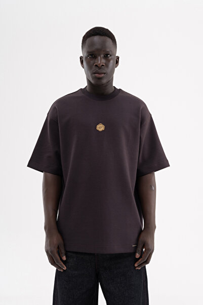 Machinist Tricou oversize pentru bărbați, cu imprimeu Seal, cu două fețe, mar...