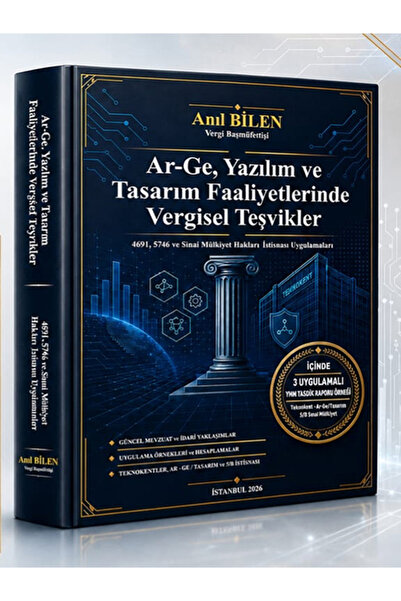 Anonim Yayıncılık ArGe, Yazılım ve Tasarım Faaliyetlerinde Vergisel Teşvikler...