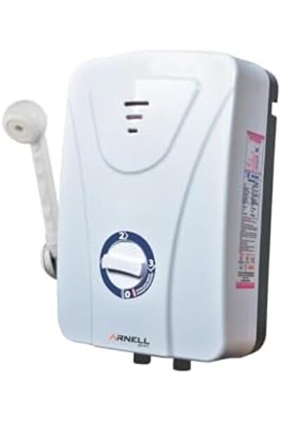 zkra shop Arnell Şofben 3 Kademe Yüksek Güç Güvenli Ve Dayanıklı Tasarım Kolay Montaj 7500 Watt 105