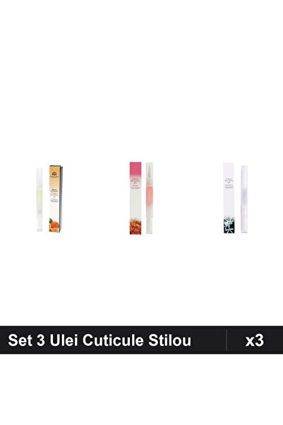 NAİLS Set 3 Ulei Cuticule Tip Stilou - Portocală, Cherry, Osmanthus - Global ...