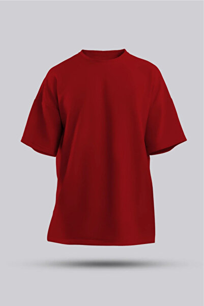 Unisex Oversize %100 Pamuk Basic Tişört