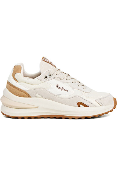 Pepe Jeans εκρού δερμάτινο sneaker WINSLOW PLS600035