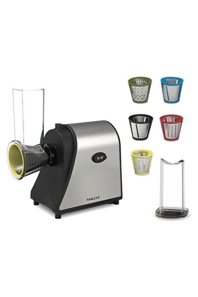 SOKANY Electric Vegetable Slicer & Grater, 5-in-1 Multi-Function Food Process...