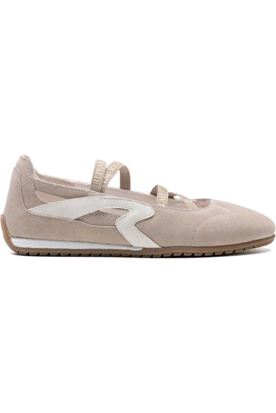 Replay μπεζ μπαλαρίνα LOLY SUEDE