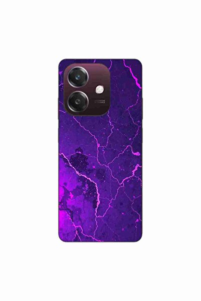 OEM Husa compatibila cu Oppo A60 5G Silicon Gel Tpu Model Ultraviolet Marble ...