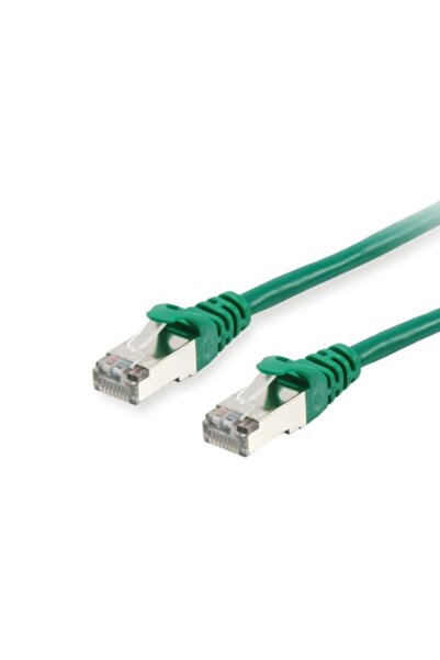 EQUIP Cablu patch Cat6A S/FTP 2xRJ45 1.50m verde LSZH Polybeutel