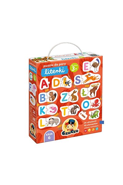Czuczu *Puzzle CZUCZU pentru pereche de LITERE, 3+