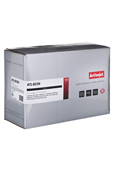 ActiveJet Toner ATL-822N (înlocuitor pentru Lexmark 58D2H00; Supreme; 15000 d...