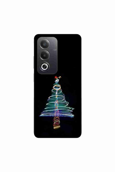 OEM Husa compatibila cu Oppo A80 Silicon Gel Tpu Model Craciun Brad Neon