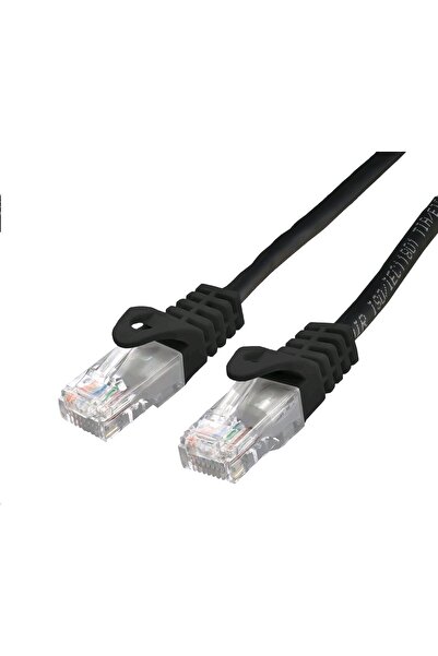 C-TECH kabel patchcord Cat6, UTP, ƒçern√Ω, 3m