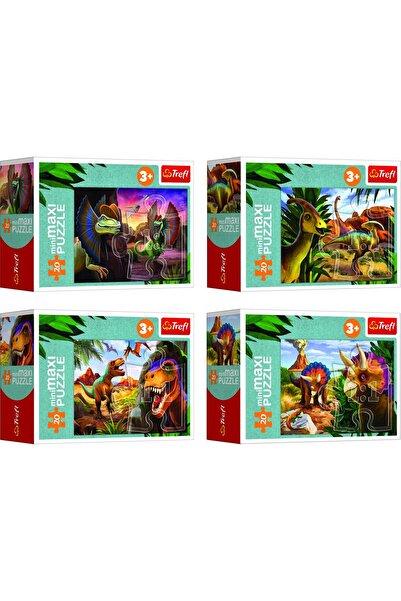 Trefl Puzzle 20 miniMaxi Descoperă lumea dinozaurilor 3
