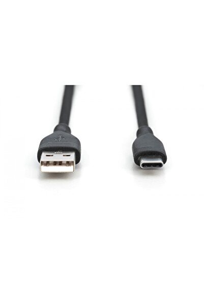 Digitus Cablu de alimentare din silicon USB-A - USB-C USB 2.0 60W 1m negru