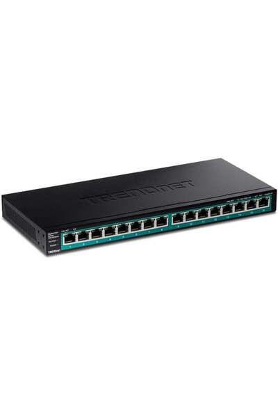 TRENDnet Διακόπτης Gigabit PoE+ 16 θυρών (123W)