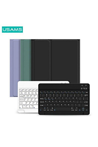 Usams Etui Winro z klawiaturƒÖ iPad Pro11" fioletowe etui-bia≈Ça klawiatura/p...