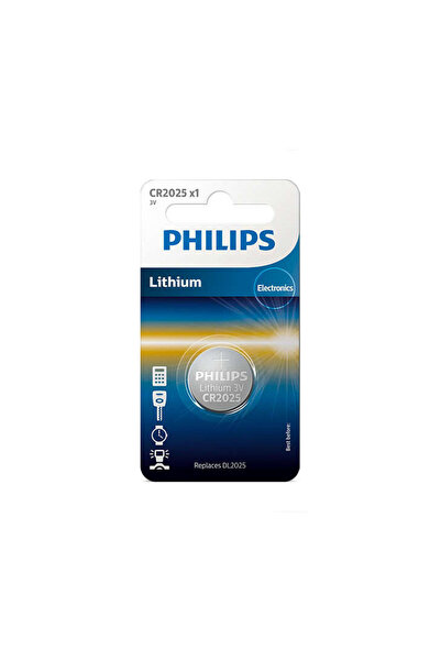 Philips Baterie tip buton cu litiu 3.0V CR2025