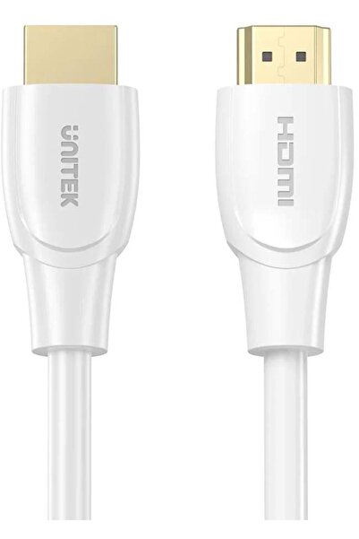 Unitek Kabel HDMI 2.0 4K bia≈Çy 1,8m