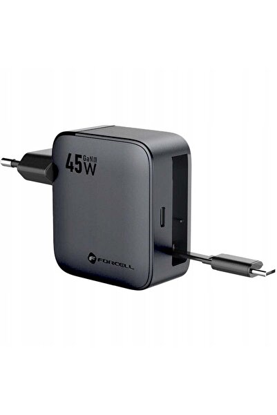 Forcell Încărcător de rețea pentru telefon F-Energy GaN USB C + cablu USB C r...