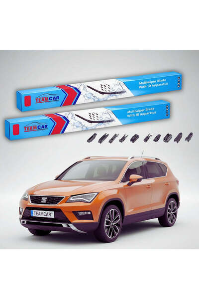 TEAMCAR Υαλοκαθαριστήρες Seat Ateca 2016-σήμερα |   Εμπρόσθιο Σετ Επίπεδων Εξ...