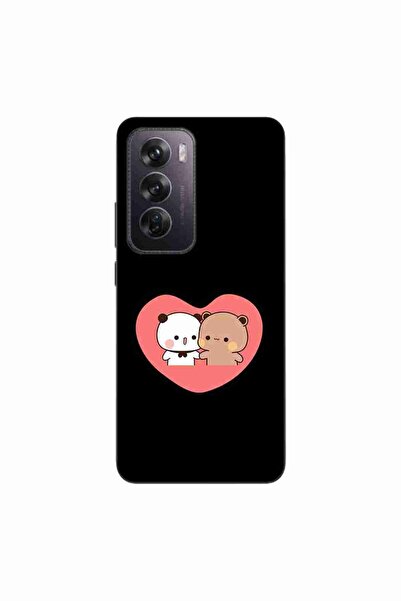 OEM Husa compatibila cu Oppo Reno12 Pro Silicon Gel Tpu Model Bubu Dudu In Heart