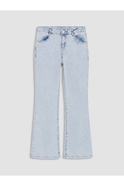 LC Waikiki Rmz Gi̇yi̇m Farkiyla Spanish Style Stoned Girls' Jean Pants