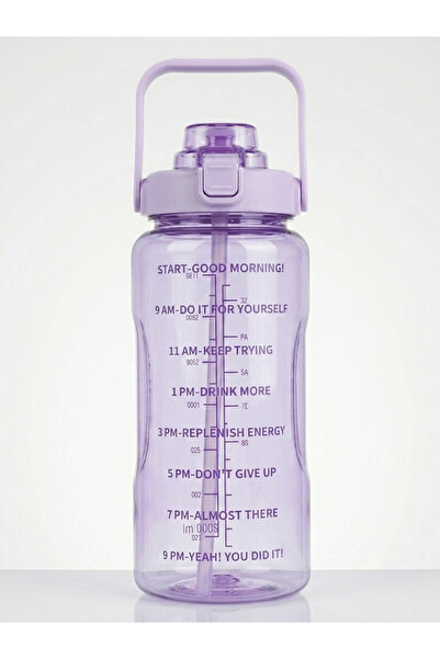 fitmart 2 Lt Motivational Sports Water Bottle Bpa Free