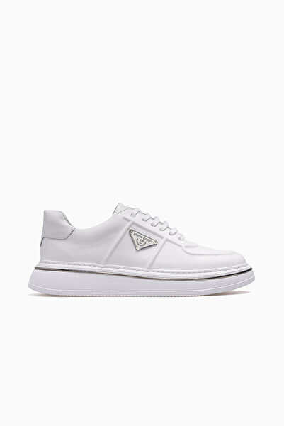 Pierre Cardin Men's leather casual daily shoes 26y 1445090 white