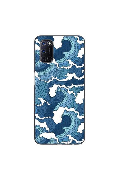 OEM Husa compatibila cu Oppo A72 Silicon Gel Tpu Model Crazy Waves