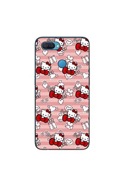 OEM Husa compatibila cu Oppo A12 Silicon Gel Tpu Model Hello Kitty Roz Pattern