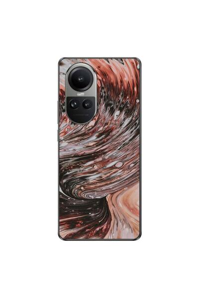OEM Husa compatibila cu Oppo Reno10 5G Silicon Gel Tpu Model Copper Stream
