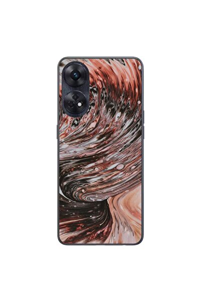 OEM Θήκη συμβατή με Oppo Reno8 T 4G Σιλικόνης Τζελ TPU Μοντέλο Copper Stream
