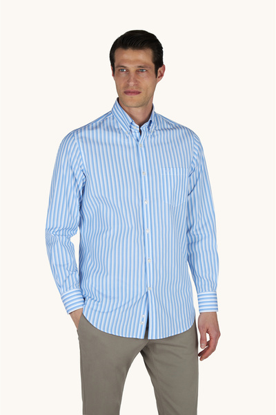 PAUL&SHARK Men's Woven Cotton Shirt