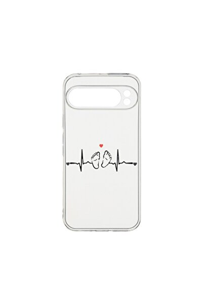 bestcase Husă transparentă din silicon de 2MM, compatibilă cu Google Pixel 9 ...