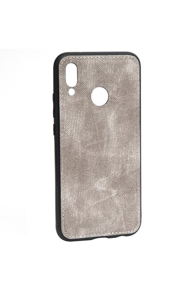 bestcase Protective case for Huawei Y7 2019, Denim Jeans Gray, anti-slip, wea...