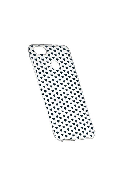 bestcase Husa Silicon, Transparent, Slim, Little Hearths, Huawei Y6 Prime 2018