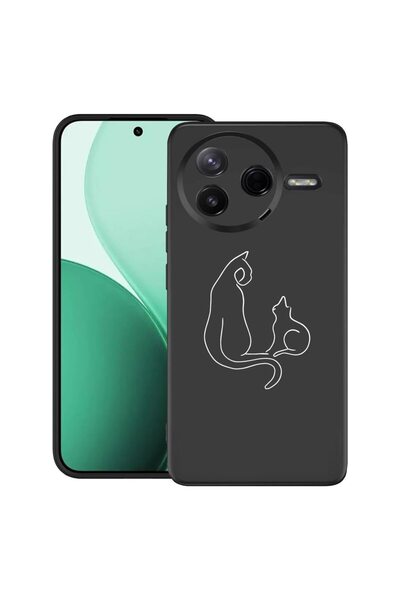 bestcase ¬Æ Husa TPU Ultra Slim Compatibil cu Poco F7 Pro, cu Design Abstract...