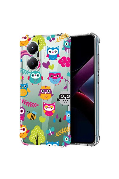 bestcase ¬Æ Husa compatibila Poco X7 Pro 5G, Anti Shock 1.5MM, Owl, Protectie...