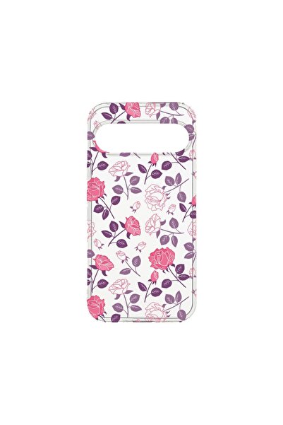 bestcase ¬Æ Husa Clear Silicon 2MM, Compatibila Cu Google Pixel 9 Pro, Rose, ...