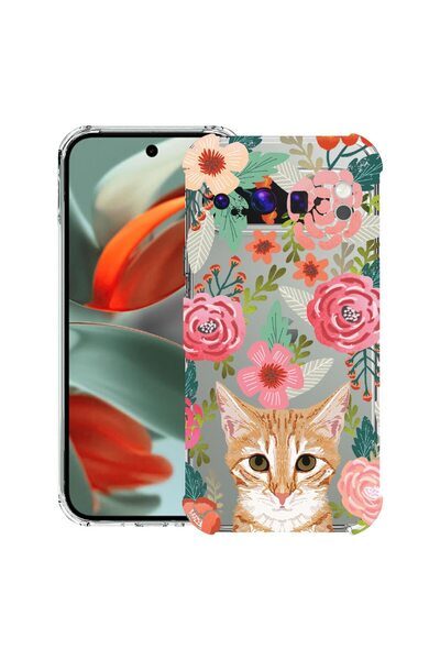 bestcase ¬Æ Husa pentru Google Pixel 9 Pro XL, Anti Shock 1.5MM, Cat and Flow...