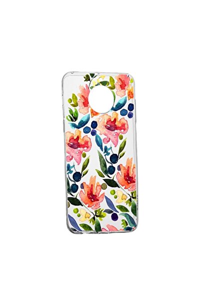 bestcase Husa Silicon Flowers Spring, Compatibila Cu Nokia G50, rezistenta la...