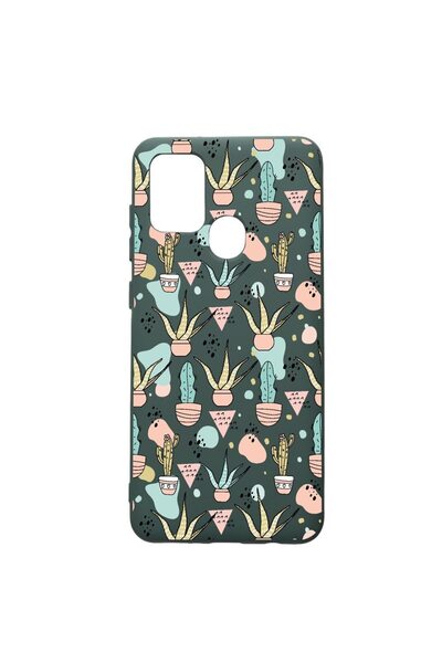 bestcase Husa Silicon Premium Compatibila Cu Huawei P Smart 2020, Cactus, cu ...